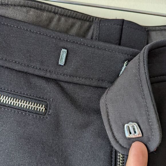 Bogner Vintage Style Soft Shell Ski Stirrup Lined Pant Women's Sz 10 in Black - Picture 10 of 12